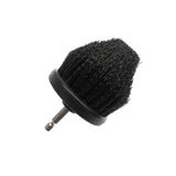 Maxbell Drill Brush 2.5inch Cleaner Washing Brushes for Household Floor Carpet Black