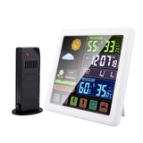 Maxbell Alarm Clock Wireless Weather Station Thermometer Large Display 12H/24H