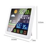 Maxbell Alarm Clock Wireless Weather Station Thermometer Large Display 12H/24H