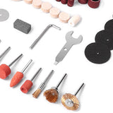 Maxbell 92Pcs Electric Grinding Head Set Attachments Multifunctional for Metal
