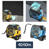 Maxbell Digital Rangefinder Multi Use Measuring Tool for Area Distance Measurement 4000cm Yellow
