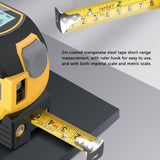 Maxbell Digital Rangefinder Multi Use Measuring Tool for Area Distance Measurement 4000cm Yellow