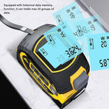 Maxbell Digital Rangefinder Multi Use Measuring Tool for Area Distance Measurement 4000cm Yellow