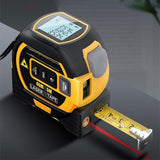 Maxbell Digital Rangefinder Multi Use Measuring Tool for Area Distance Measurement 4000cm Yellow