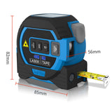 Maxbell Digital Rangefinder Multi Use Measuring Tool for Area Distance Measurement 4000cm Blue