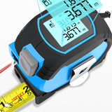 Maxbell Digital Rangefinder Multi Use Measuring Tool for Area Distance Measurement 4000cm Blue