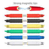 Maxbell 6Pcs Assorted Test Wires Test Leads 20AWG for Circuit Connection