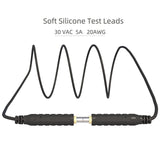 Maxbell 6Pcs Assorted Test Wires Test Leads 20AWG for Circuit Connection