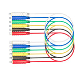 Maxbell 6Pcs Assorted Test Wires Test Leads 20AWG for Circuit Connection