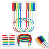 Maxbell 6Pcs Assorted Test Wires Test Leads 20AWG for Circuit Connection