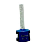 Maxbell Professional Milling Cutter Basin Drill Accessory for Drilling Ceramic 8mm
