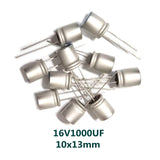 Maxbell 10Pcs Electrolytic capacitors 16V 1000uf for Industrial LCD Monitor