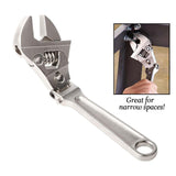 Maxbell Rotatable Adjustable Wrench Spanner Flexible Head Wrench 24mm Max Jaw Opening