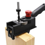 Maxbell Drill Locator Tool Drill Guide Locator Guide Tool for Woodworking Carpentry