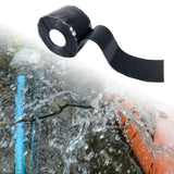Maxbell Heavy Duty Hose Repair Tape for Water Leaks Wire Insulation Waterproof Black