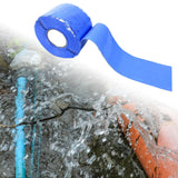 Maxbell Heavy Duty Hose Repair Tape for Water Leaks Wire Insulation Waterproof Blue