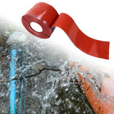 Maxbell Heavy Duty Hose Repair Tape for Water Leaks Wire Insulation Waterproof Red