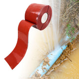 Maxbell Heavy Duty Hose Repair Tape for Water Leaks Wire Insulation Waterproof Red