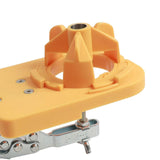 Maxbell Portable Open Hole Position Tool Punch Locator Hole Puncher for Carpentry Yellow