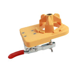 Maxbell Portable Open Hole Position Tool Punch Locator Hole Puncher for Carpentry Yellow