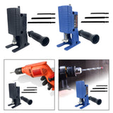 Maxbell Portable Jig Saw Electric Drill Tool Attachment for Woodworking Household Black