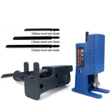 Maxbell Portable Jig Saw Electric Drill Tool Attachment for Woodworking Household Black
