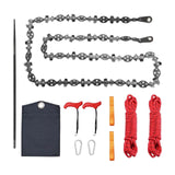 Maxbell Lightweight Emergency Saw Pocket Wire Saw for Outdoor Emergency Wood Cutting