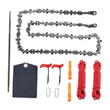 Maxbell Lightweight Emergency Saw Pocket Wire Saw for Outdoor Emergency Wood Cutting