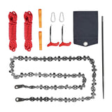 Maxbell Lightweight Emergency Saw Pocket Wire Saw for Outdoor Emergency Wood Cutting