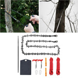 Maxbell Lightweight Emergency Saw Pocket Wire Saw for Outdoor Emergency Wood Cutting
