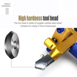 Maxbell Manual Glass Cutter Cutting Machine Hand Tools for Home DIY Thick Glass Aureate