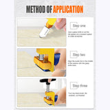 Maxbell Manual Glass Cutter Cutting Machine Hand Tools for Home DIY Thick Glass Aureate
