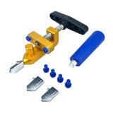 Maxbell Manual Glass Cutter Cutting Machine Hand Tools for Home DIY Thick Glass Aureate