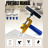 Maxbell Manual Glass Cutter Cutting Machine Hand Tools for Home DIY Thick Glass Aureate