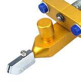Maxbell Manual Glass Cutter Cutting Machine Hand Tools for Home DIY Thick Glass Aureate