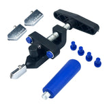 Maxbell Manual Glass Cutter Cutting Machine Hand Tools for Home DIY Thick Glass Black