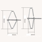 Maxbell 10 Pieces Electrical Box Repairer Adjustable for Replacement Accessories