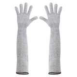 Maxbell Cut Resistant Gloves Wear Resistant Arm Protection Sleeves for Yard Camping Large
