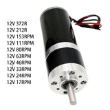 Maxbell Electric Motor Reversible Miniature Shaft Motor Gearbox for Accessories 372R