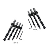 Maxbell Brad Point Drill Bit 6mm/8mm/10mm Hole Puncher Drilling Tools for Carpentry style A