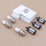 Maxbell 9Pcs Air Filter, Oil Filter, Sparking Plug Replacements for MS170 180 Parts