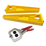 Maxbell Drawer Installation Aid Track Jig Door Drawer Track Jig Mounting Tools with 11inch Clamp