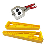Maxbell Drawer Installation Aid Track Jig Door Drawer Track Jig Mounting Tools with 11inch Clamp