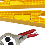 Maxbell Drawer Installation Aid Track Jig Door Drawer Track Jig Mounting Tools with 11inch Clamp