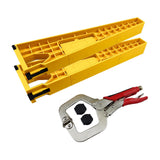 Maxbell Drawer Installation Aid Track Jig Door Drawer Track Jig Mounting Tools with 11inch Clamp