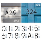 Maxbell house number Decorative for Hotel Room Office Commercial Building zero