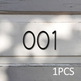 Maxbell house number Decorative for Hotel Room Office Commercial Building zero