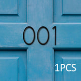 Maxbell house number Decorative for Hotel Room Office Commercial Building zero