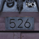 Maxbell house number Decorative for Hotel Room Office Commercial Building six