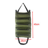 Maxbell Tool Pouch Rolling Carry Case Electrician Maintenance Tool Bag for Gifts